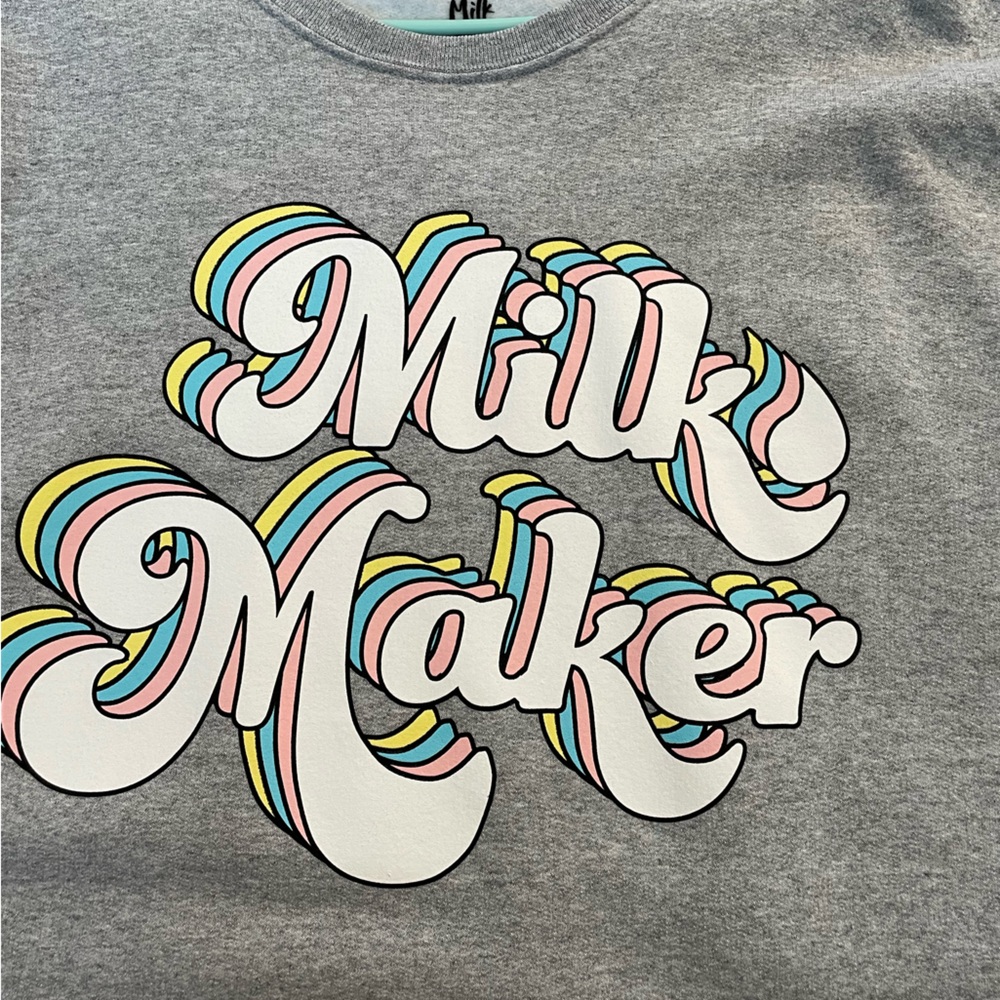 The Little Milk Bar - Milk Maker Sweatshirt Size 2XL, never worn.